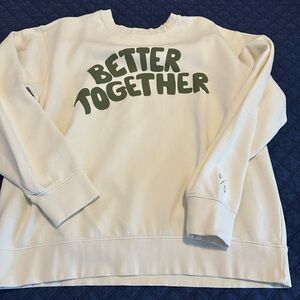 Peace collective fleece crewneck